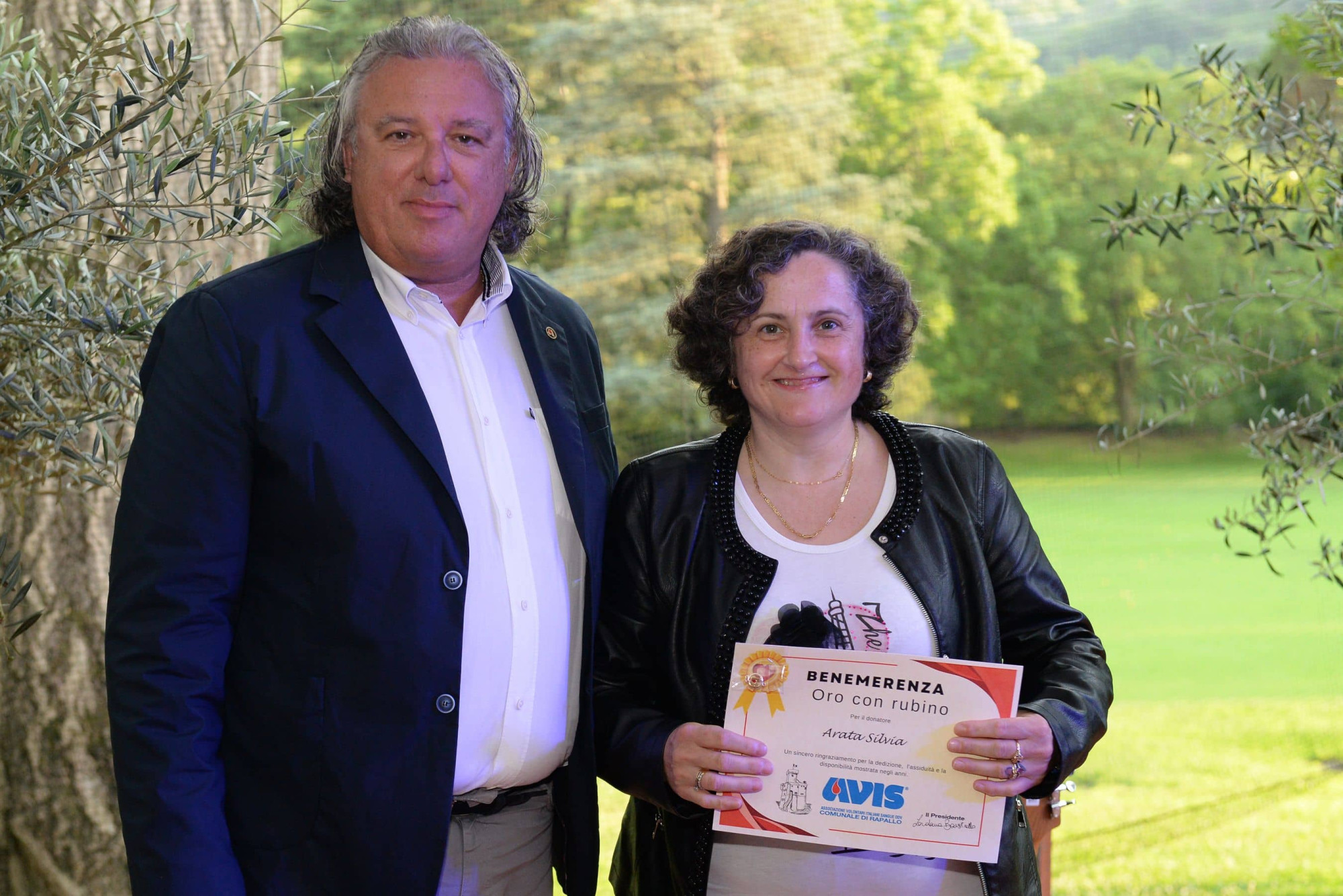 Avis Comunale di Rapallo - Le benemerenze, i riconoscimenti per la vostre donazioni