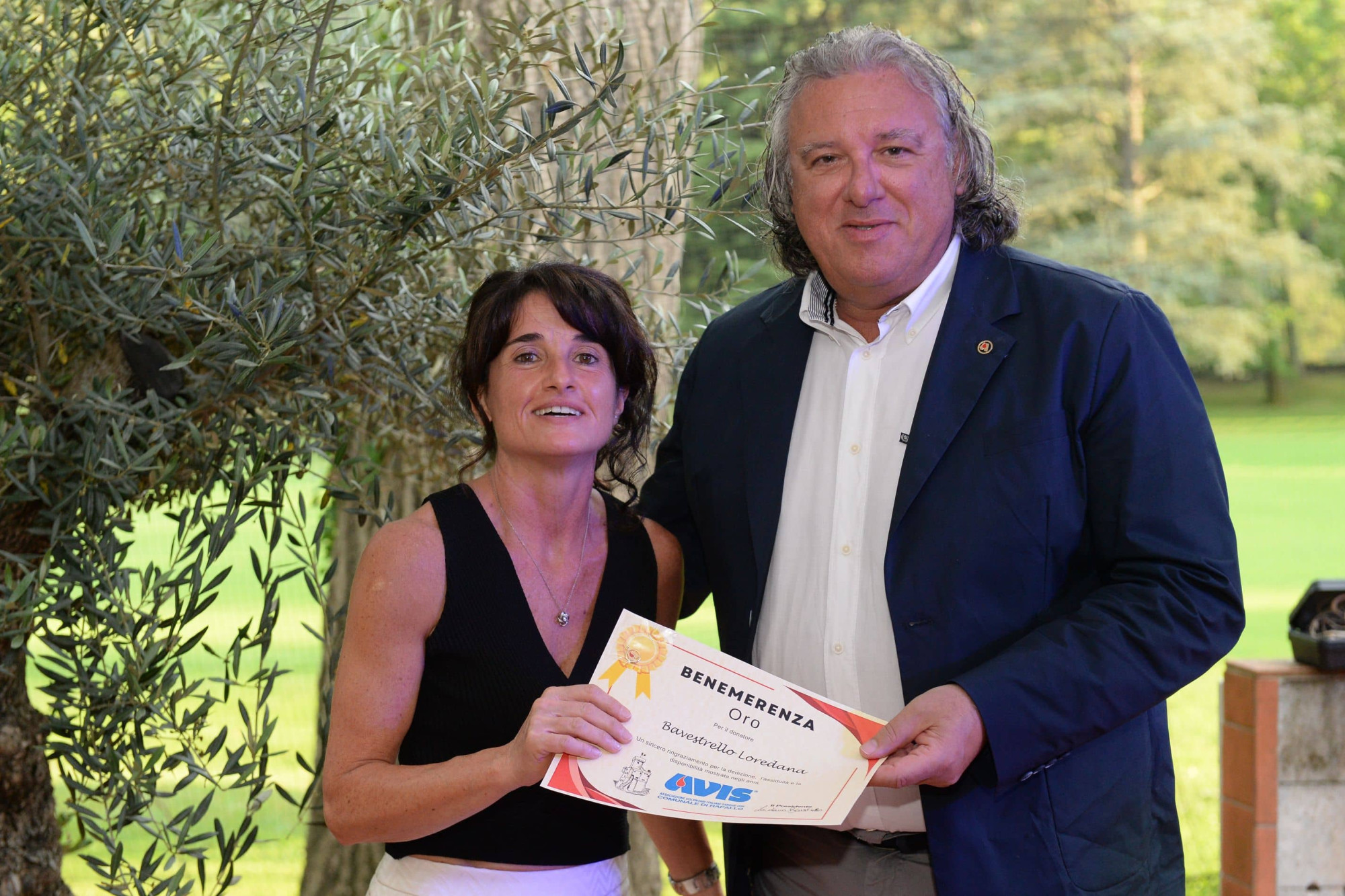 Avis Comunale di Rapallo - Le benemerenze, i riconoscimenti per la vostre donazioni