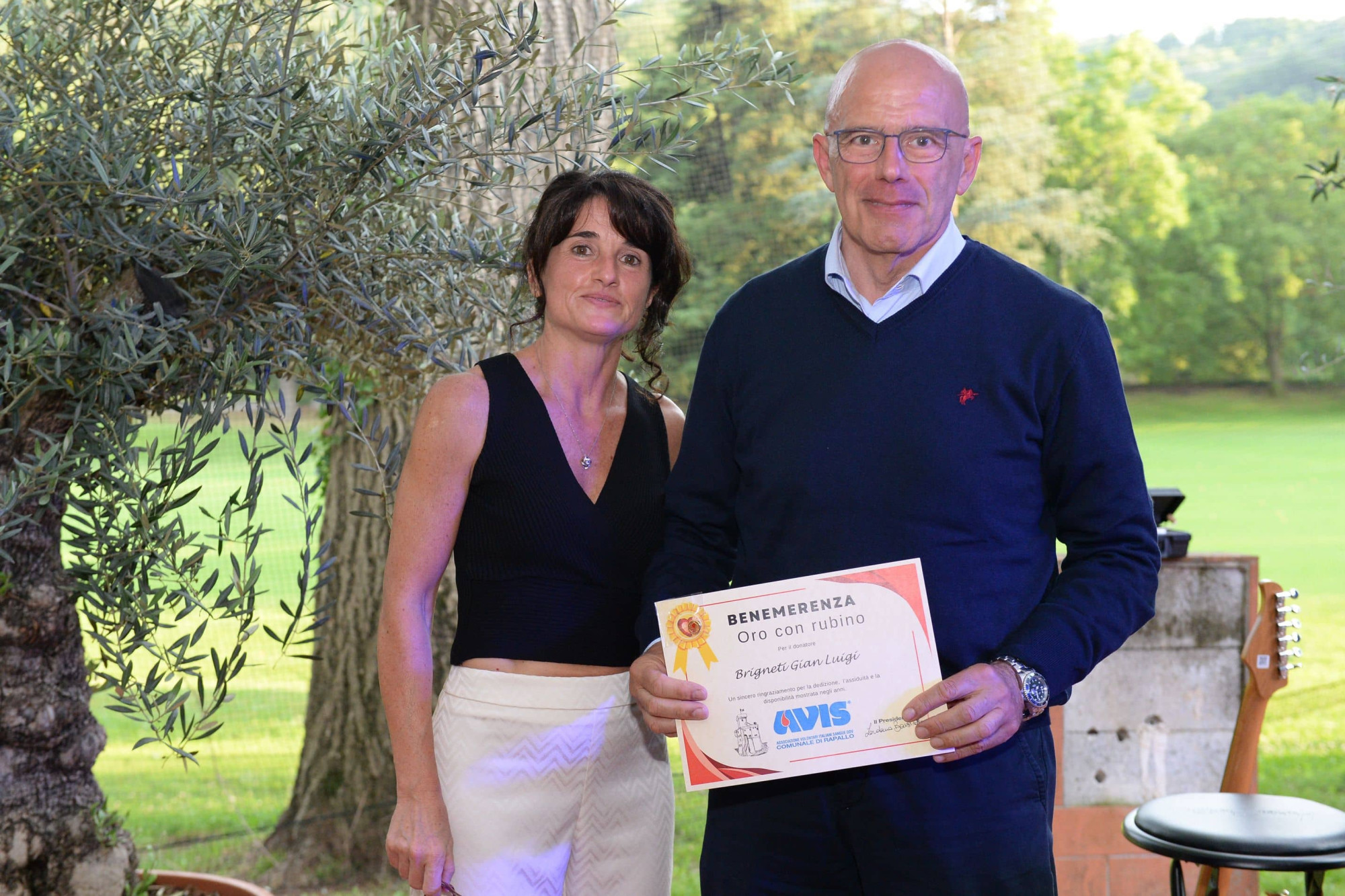 Avis Comunale di Rapallo - Le benemerenze, i riconoscimenti per la vostre donazioni