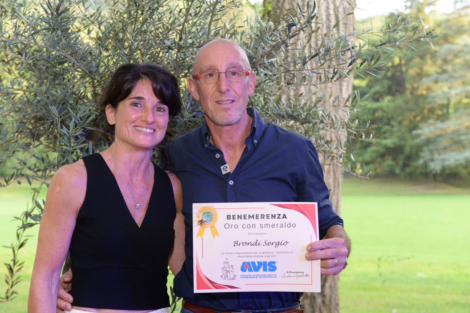 Avis Comunale di Rapallo - Le benemerenze, i riconoscimenti per la vostre donazioni