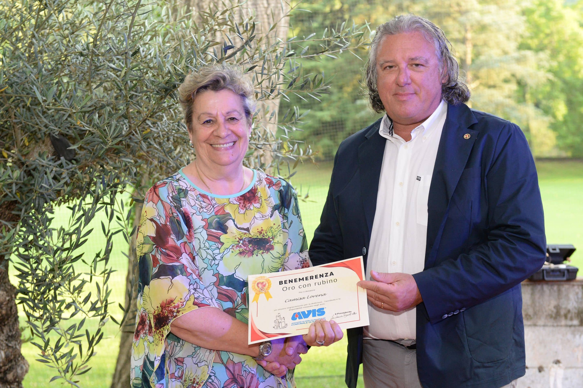 Avis Comunale di Rapallo - Le benemerenze, i riconoscimenti per la vostre donazioni