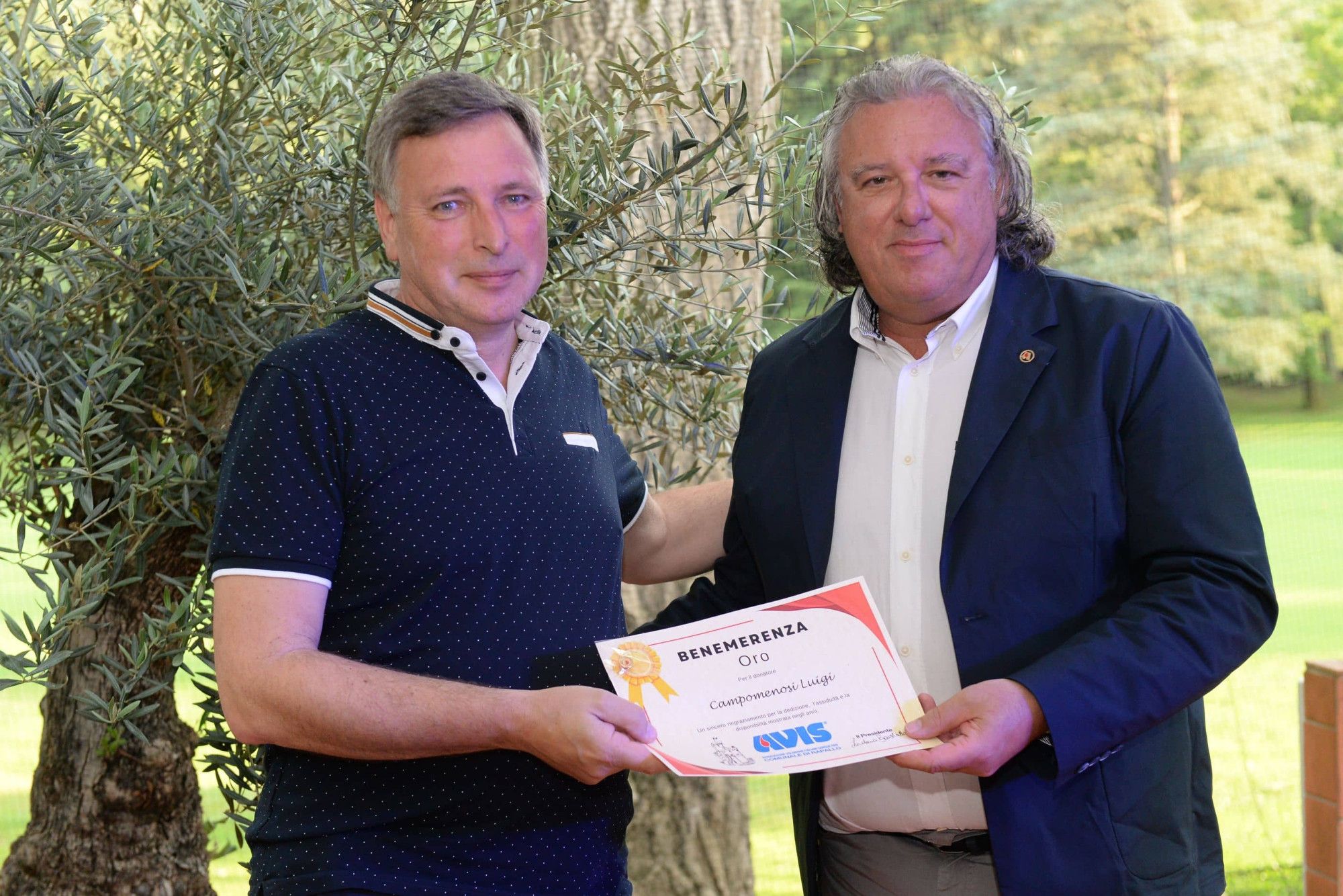 Avis Comunale di Rapallo - Le benemerenze, i riconoscimenti per la vostre donazioni