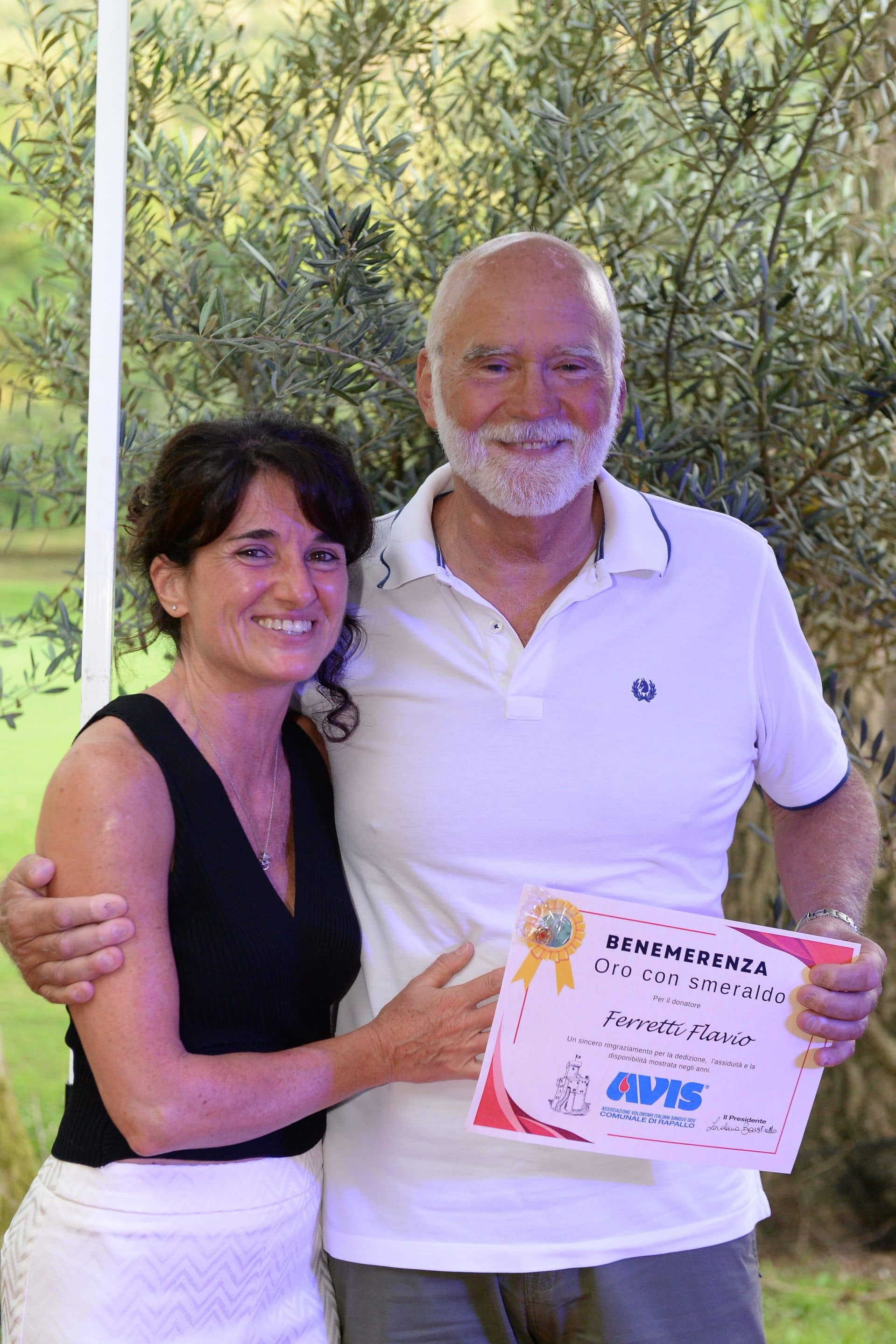 Avis Comunale di Rapallo - Le benemerenze, i riconoscimenti per la vostre donazioni