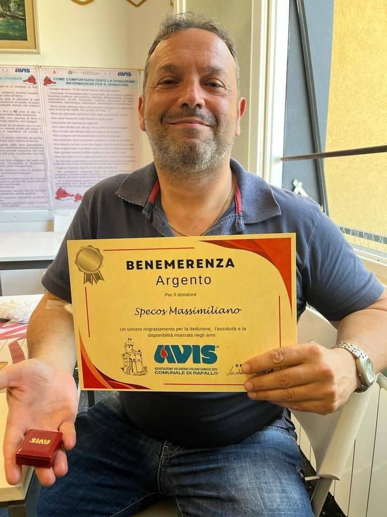 Avis Comunale di Rapallo - Le benemerenze, i riconoscimenti per la vostre donazioni