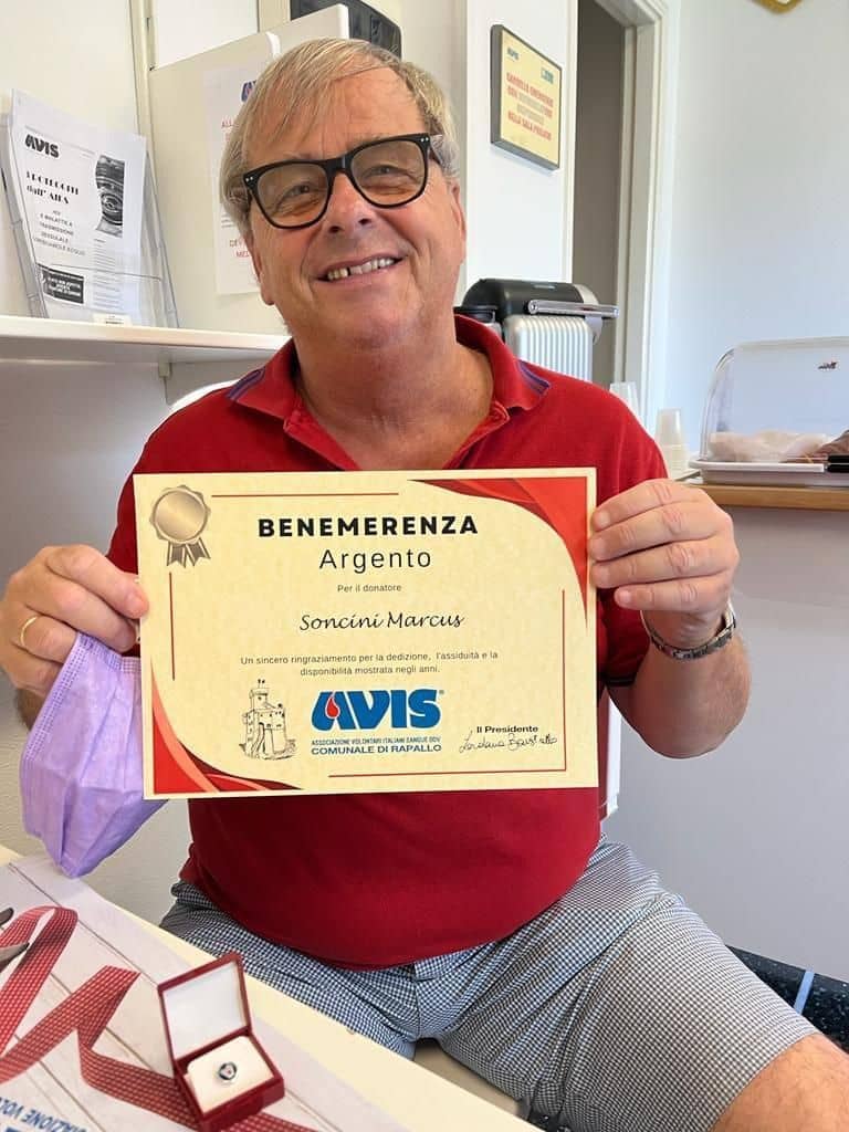 Avis Comunale di Rapallo - Le benemerenze, i riconoscimenti per la vostre donazioni