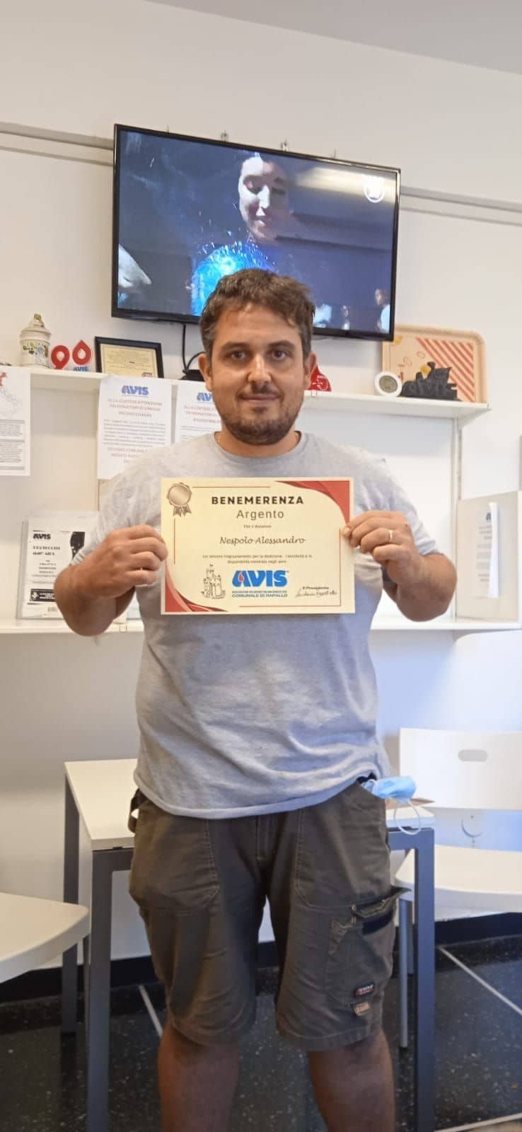 Avis Comunale di Rapallo - Le benemerenze, i riconoscimenti per la vostre donazioni