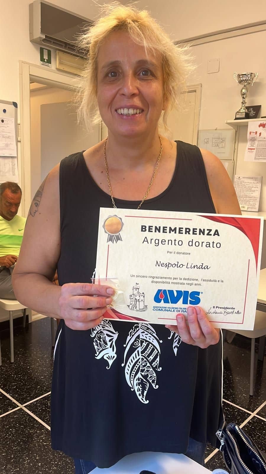 Avis Comunale di Rapallo - Le benemerenze, i riconoscimenti per la vostre donazioni