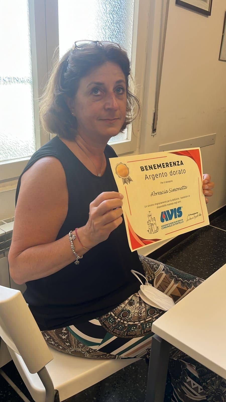 Avis Comunale di Rapallo - Le benemerenze, i riconoscimenti per la vostre donazioni