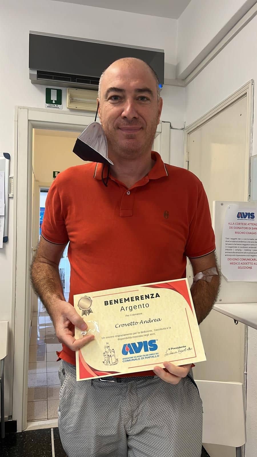 Avis Comunale di Rapallo - Le benemerenze, i riconoscimenti per la vostre donazioni