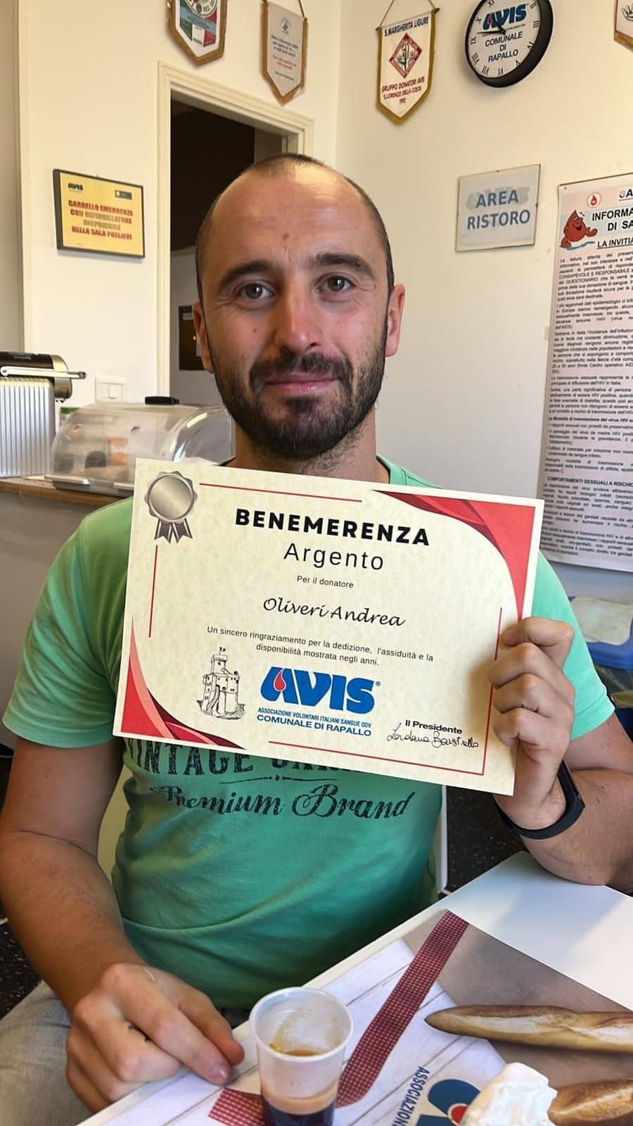 Avis Comunale di Rapallo - Le benemerenze, i riconoscimenti per la vostre donazioni