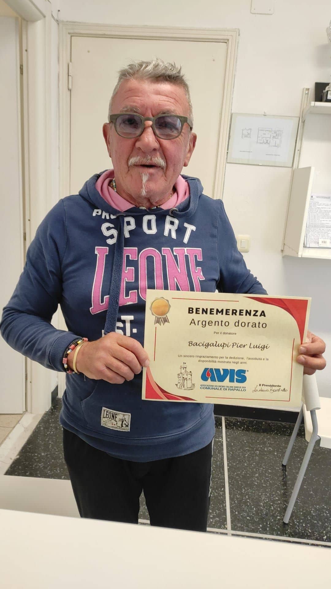 Avis Comunale di Rapallo - Le benemerenze, i riconoscimenti per la vostre donazioni