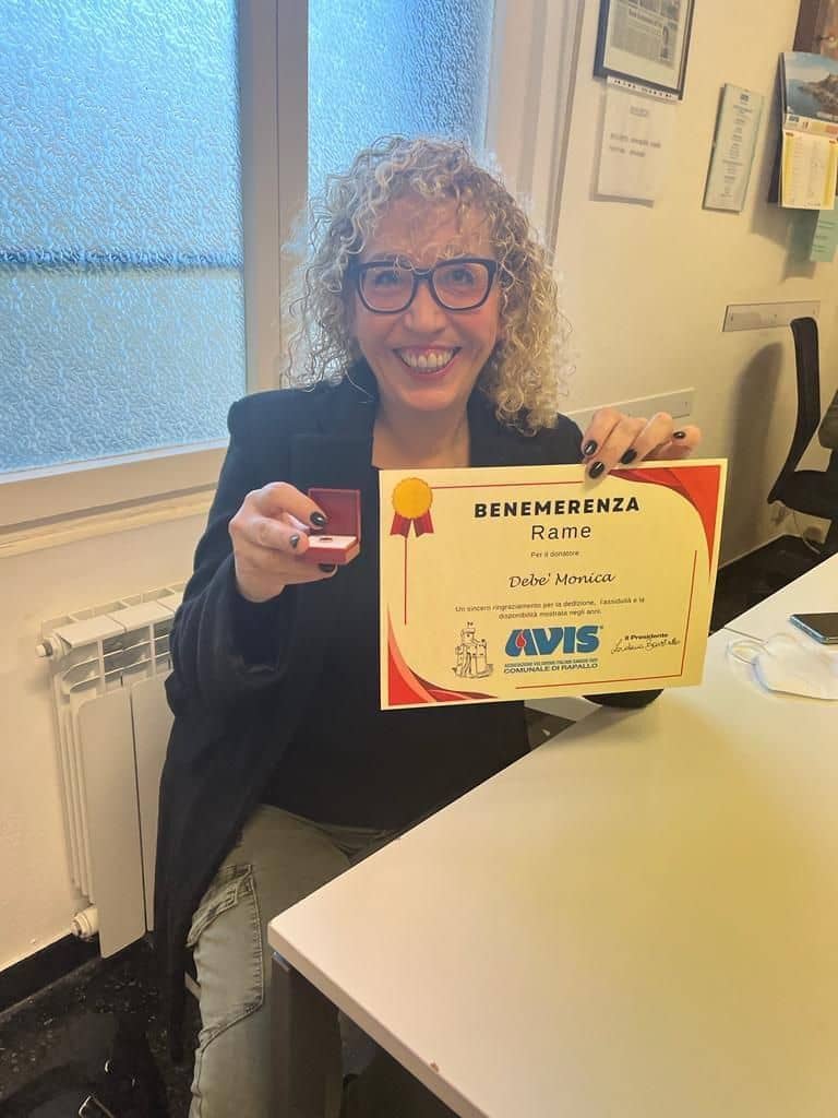 Avis Comunale di Rapallo - Le benemerenze, i riconoscimenti per la vostre donazioni