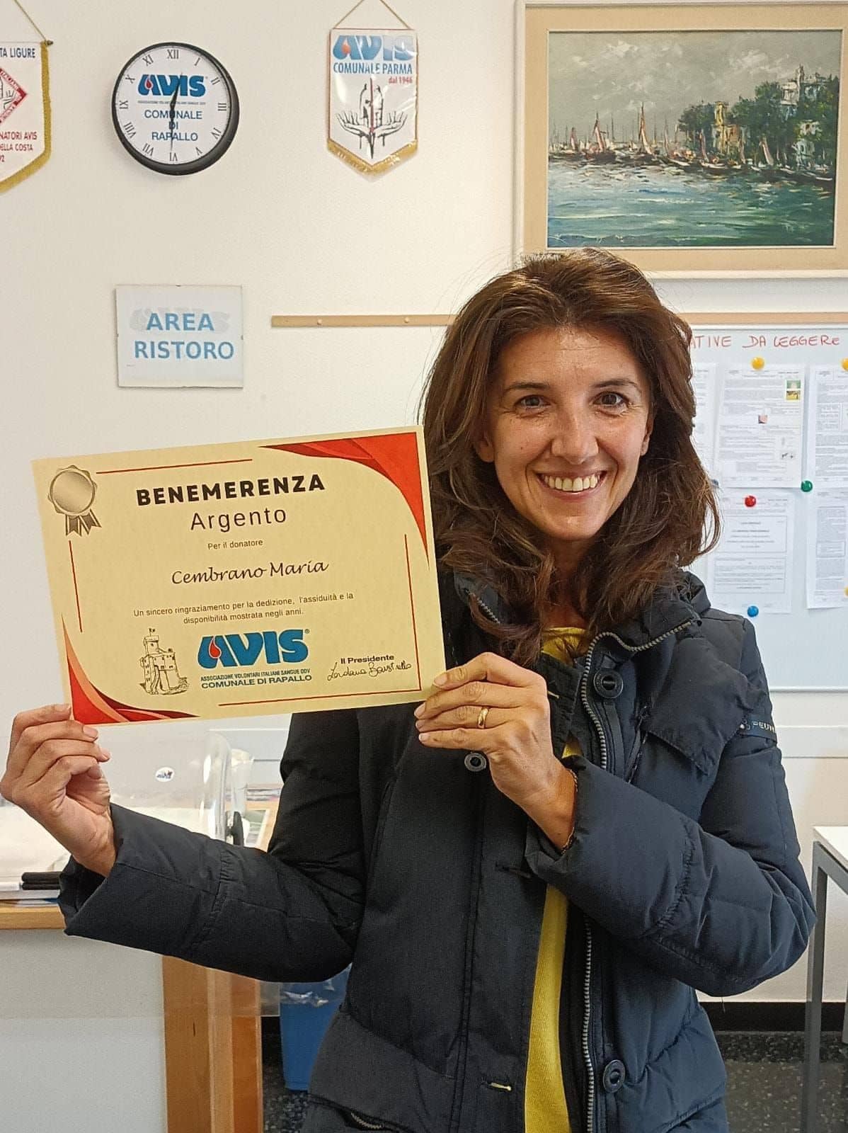 Avis Comunale di Rapallo - Le benemerenze, i riconoscimenti per la vostre donazioni