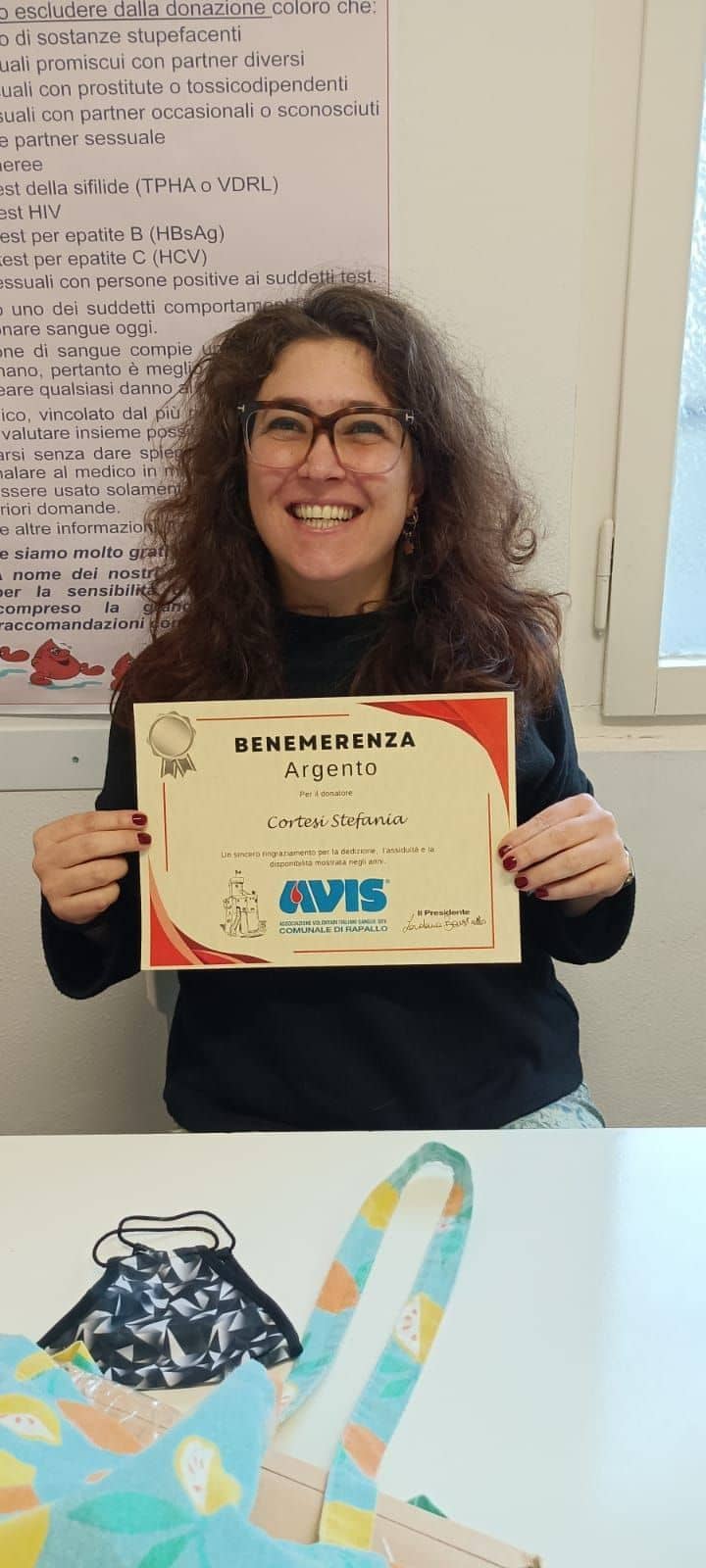 Avis Comunale di Rapallo - Le benemerenze, i riconoscimenti per la vostre donazioni