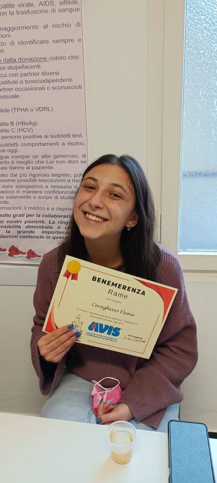 Avis Comunale di Rapallo - Le benemerenze, i riconoscimenti per la vostre donazioni