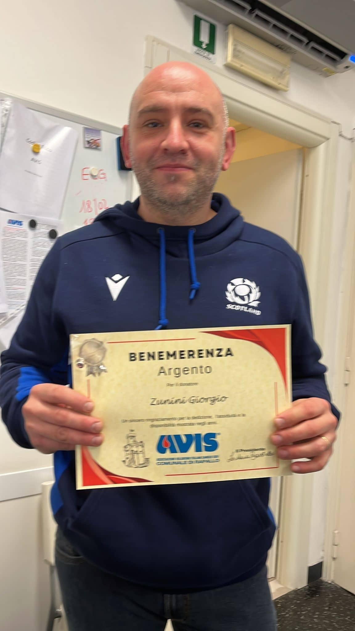 Avis Comunale di Rapallo - Le benemerenze, i riconoscimenti per la vostre donazioni