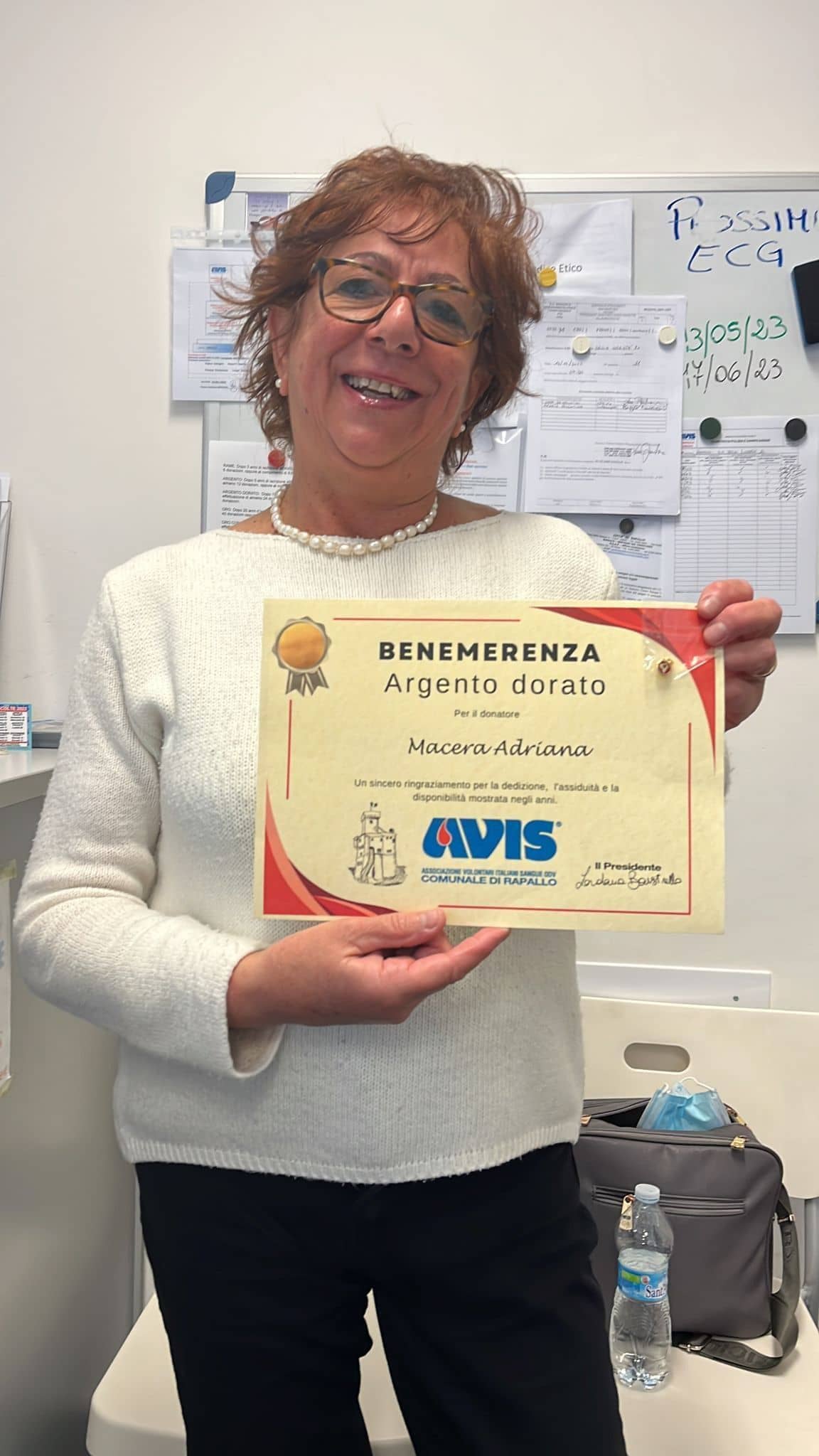 Avis Comunale di Rapallo - Le benemerenze, i riconoscimenti per la vostre donazioni