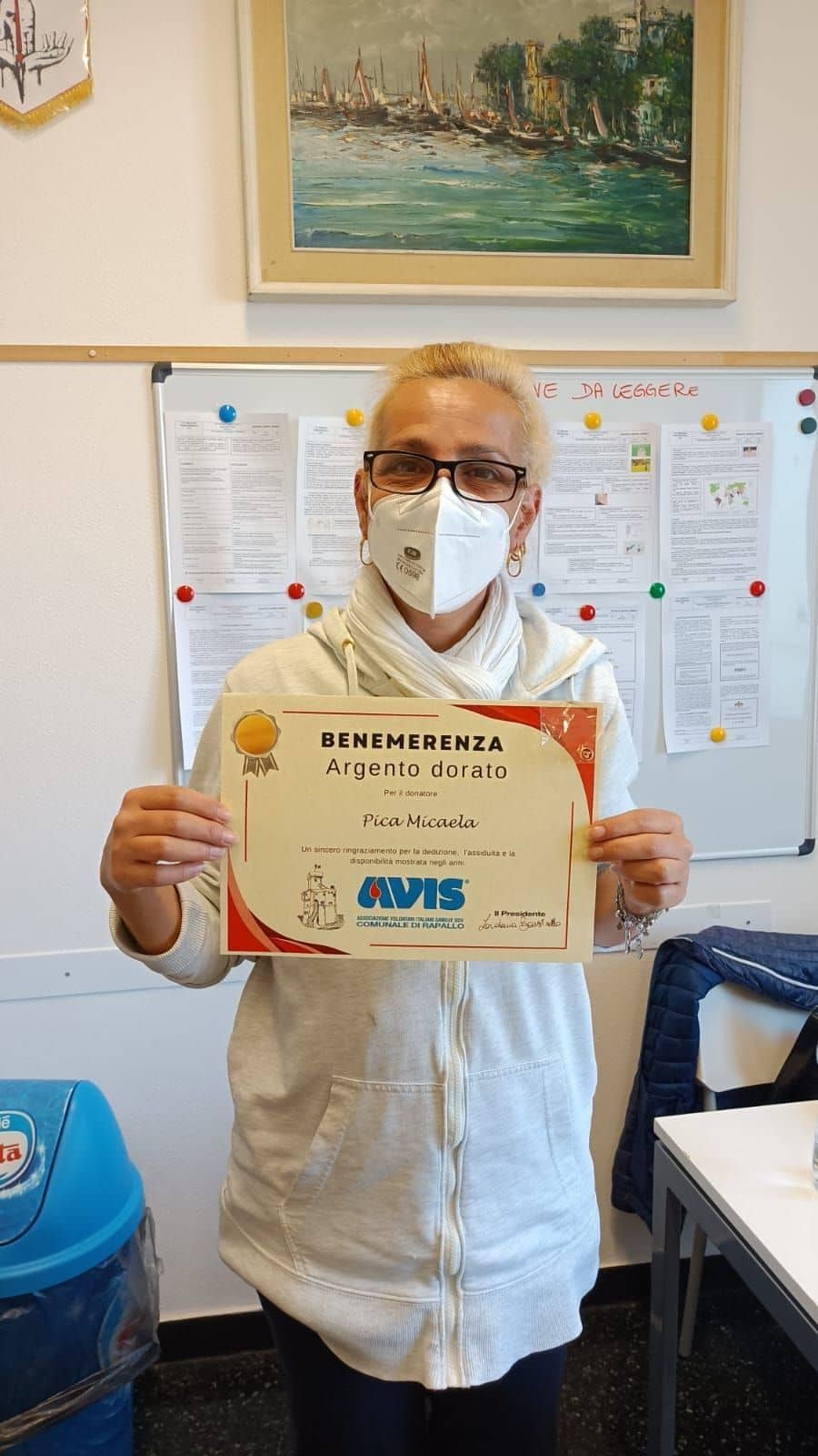 Avis Comunale di Rapallo - Le benemerenze, i riconoscimenti per la vostre donazioni