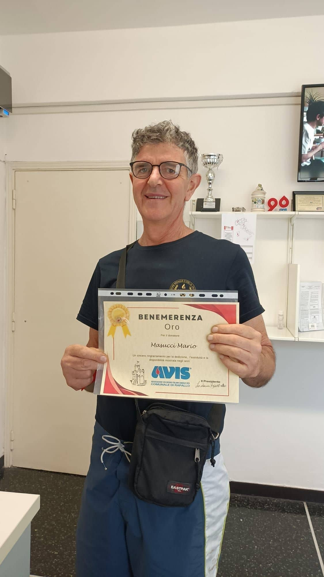 Avis Comunale di Rapallo - Le benemerenze, i riconoscimenti per la vostre donazioni