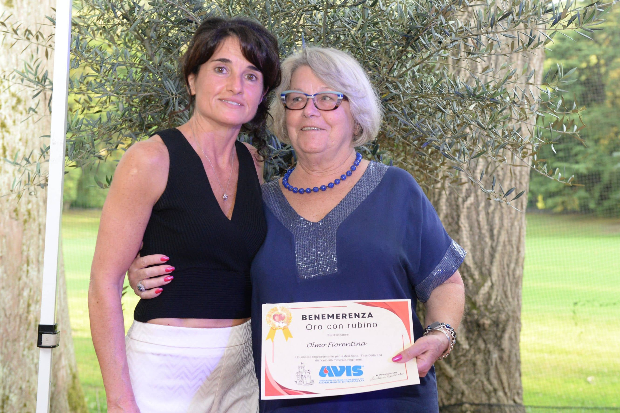 Avis Comunale di Rapallo - Le benemerenze, i riconoscimenti per la vostre donazioni