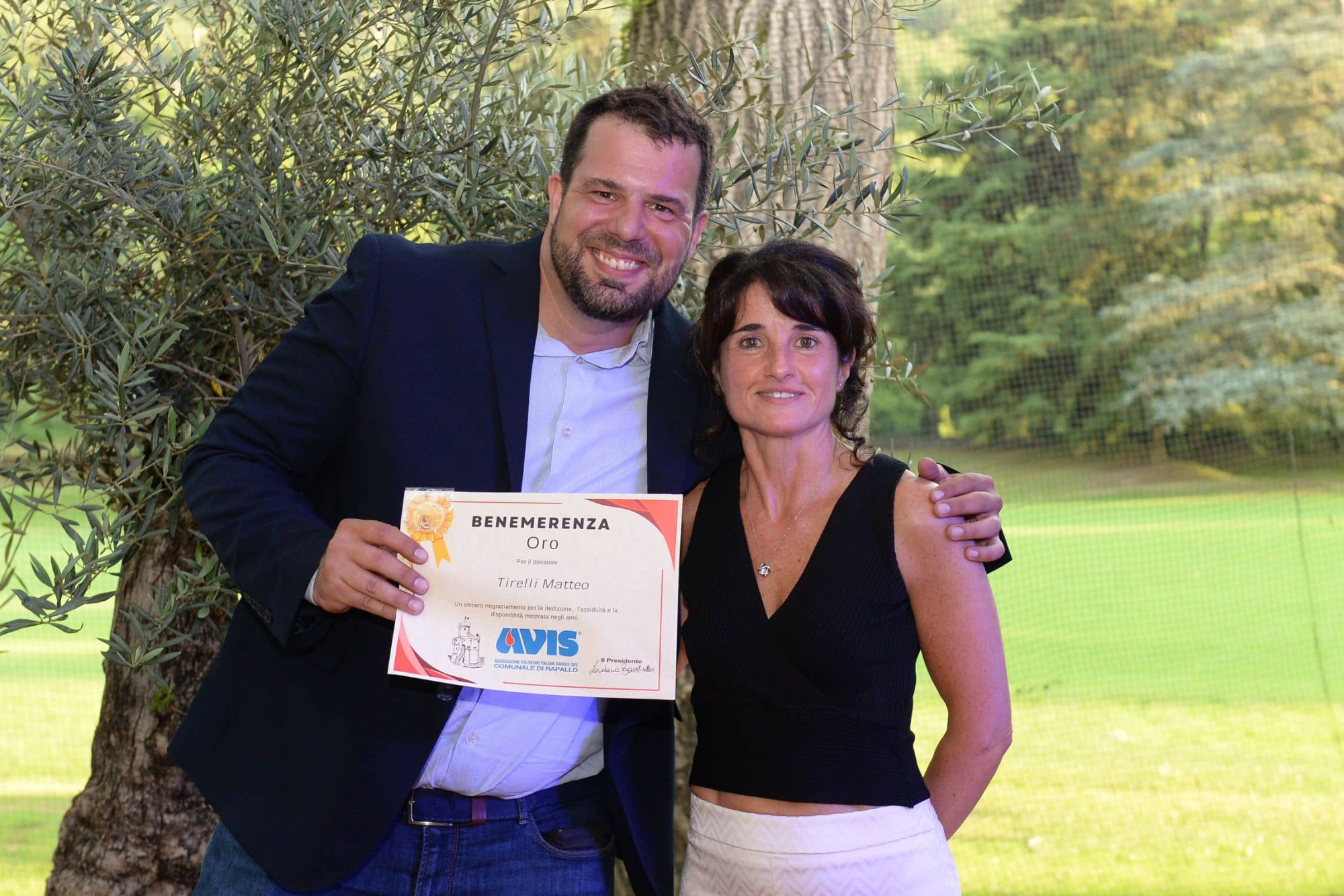 Avis Comunale di Rapallo - Le benemerenze, i riconoscimenti per la vostre donazioni